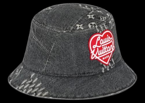 Louis Vuitton x Nigo LV Made Bucket Hat Black