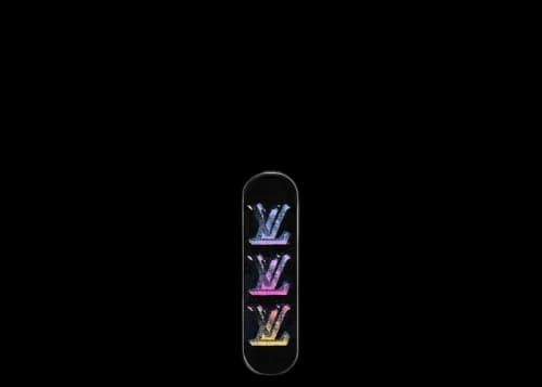 Louis Vuitton LV Skateboard Bag Charm Pink Gradient