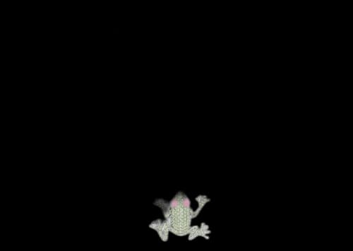 Louis Vuitton LV Crazy Animals Necklace Silver/Green