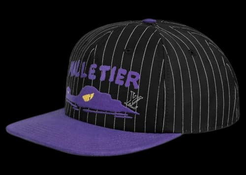 Louis Vuitton Croco Malletier Mesh Cap Black