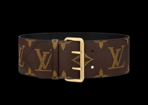 Louis Vuitton Oversized Buckle 90mm Belt Monogram Giant
