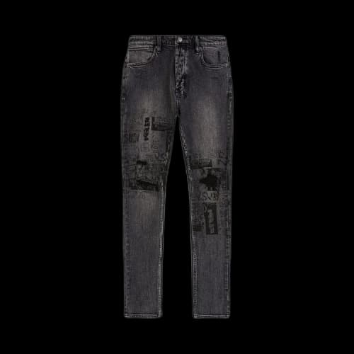 Ksubi Van Winkle Mash Up 'Black'