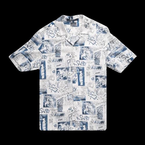Ksubi Mash Up Resort Shirt 'White'