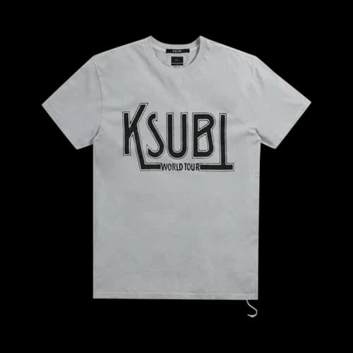 Ksubi Ticket Biggie T-Shirt 'Grey'