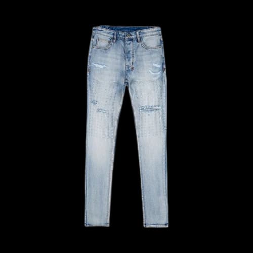 Ksubi Chitch Punk Thrashed Jeans 'Light Blue'