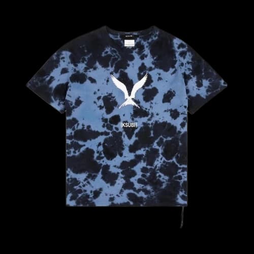 Ksubi Auphoric Kash T-Shirt 'Teal Dye'