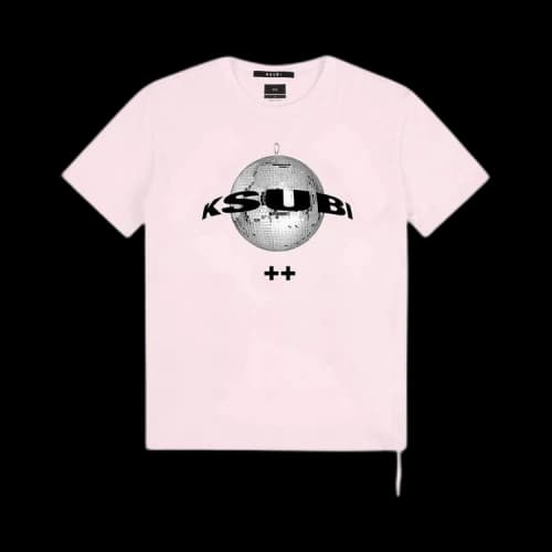 Ksubi Disco Kash T-Shirt 'Pink'