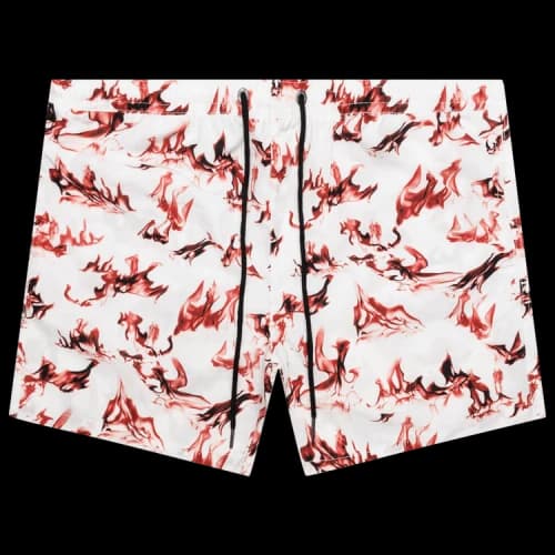 Ksubi Burnt Boardshort 'White'