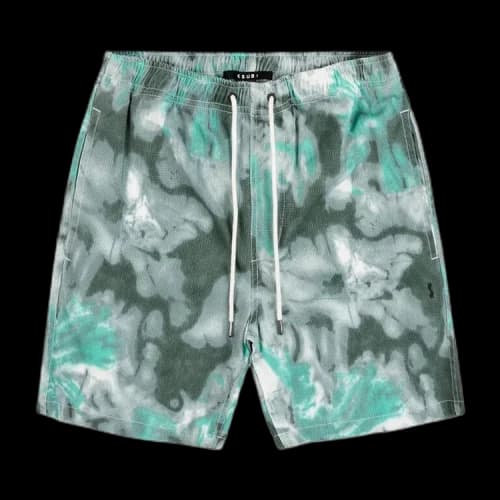 Ksubi Astro Shorts 'Green Dye'