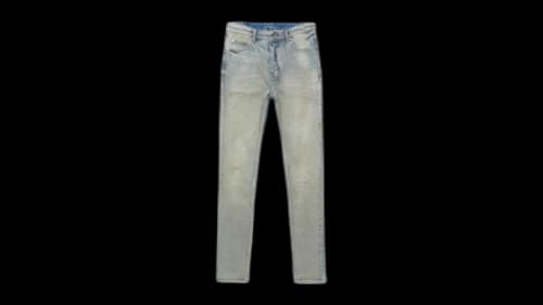 Ksubi Chitch Mechanik Denim Light Blue