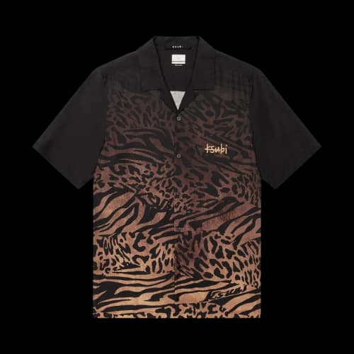 Ksubi Sinners Resort Shirt 'Leopard'