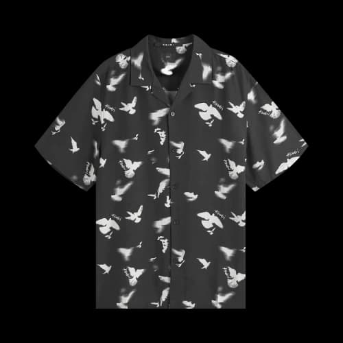 Ksubi Flight Resort S/S Shirt Black