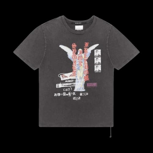 Ksubi Sinners Kash T-Shirt 'Acid Black'