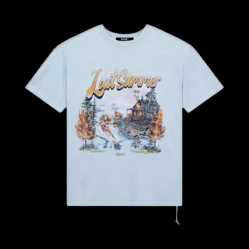 Ksubi Last Summer Blue Biggie S/S Tee Mist