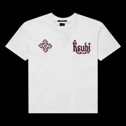 Ksubi Paise Ekcess Short-Sleeve Tee 'White'