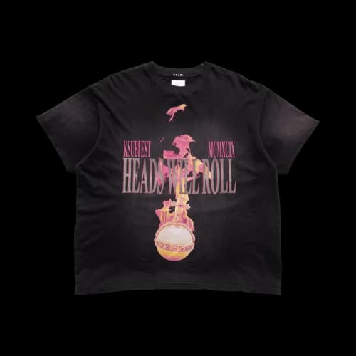 Ksubi HWR Sid SS Tee Sunbleach/Black