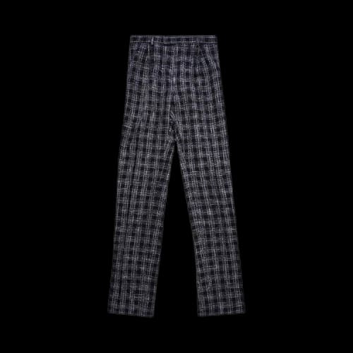 Amiri Boucle Single Pleat Relaxed Trouser 'Black'