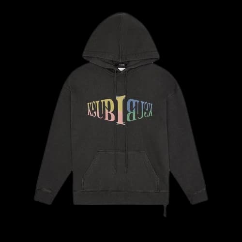 Ksubi Crossroads Biggie Hoodie 'Faded Black'
