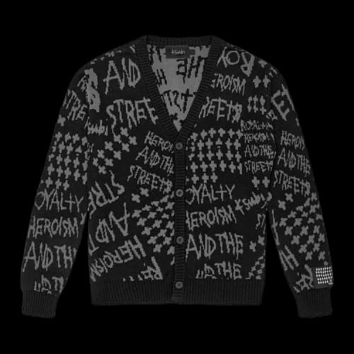 Ksubi Heroism Cardigan 'Black'
