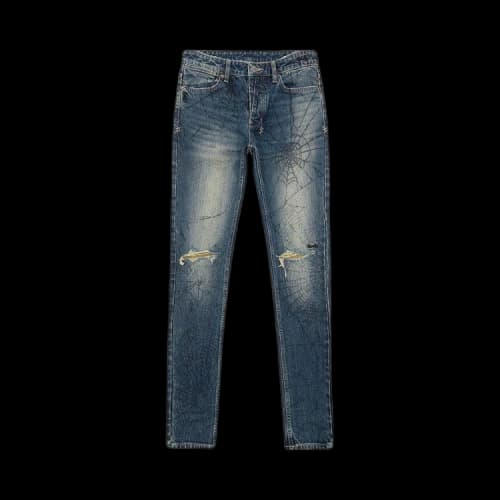 Ksubi Van Winkle Mid-Rise Skinny Jean 'Gasoline Lies'
