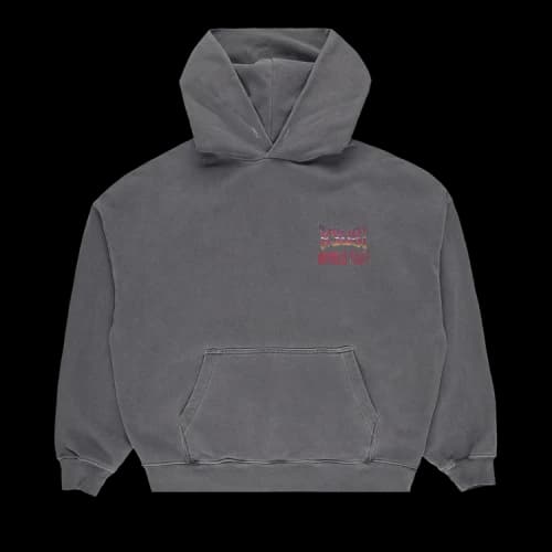 Ksubi Global Ekcess Hoodie 'Black Faded'