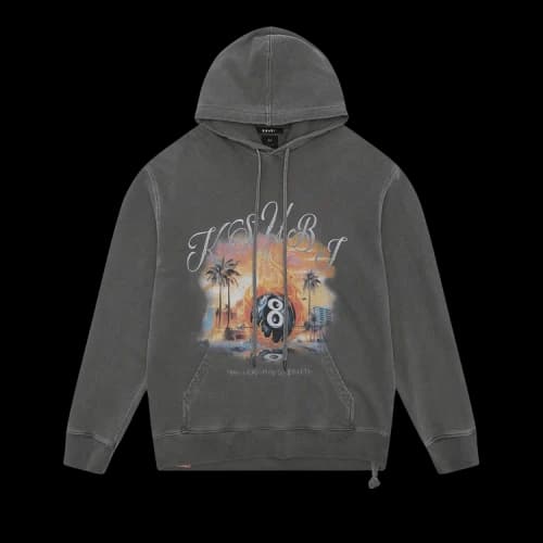 Ksubi World Order Biggie Hoodie 'Charcoal'