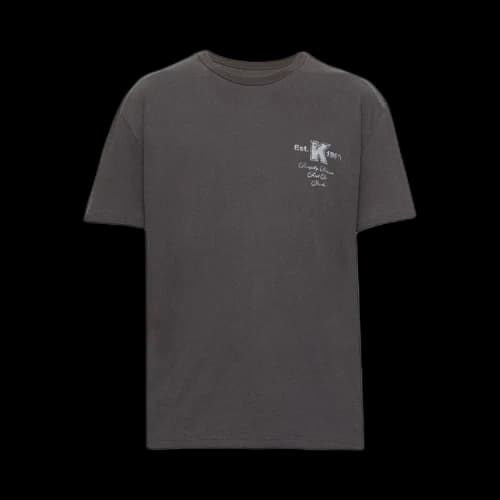 Ksubi Lock Up Biggie T-Shirt 'Faded Black'
