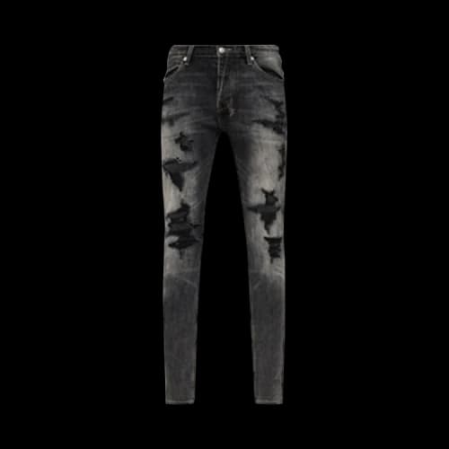 Ksubi Van Winkle Retorqued Jeans Repair