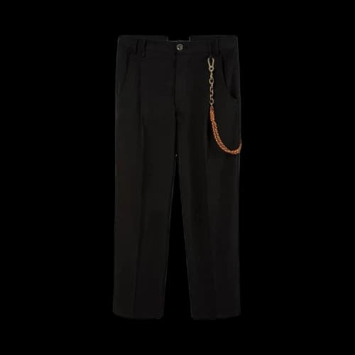 Song for the Mute Loose Pleated Pants 'Black'