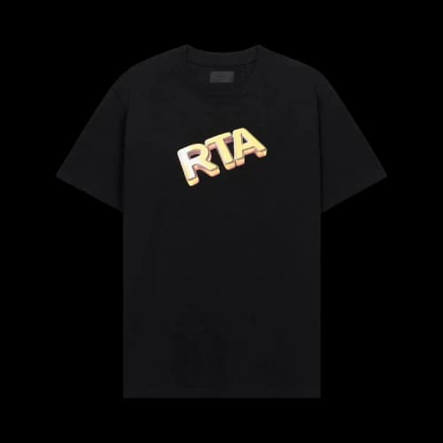 RtA Colin Cash Only T-Shirt 'Black'