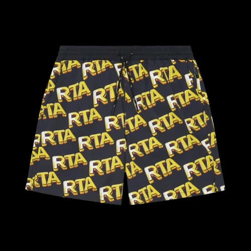 RtA Matt Swim Trunk 'Black Bullion'