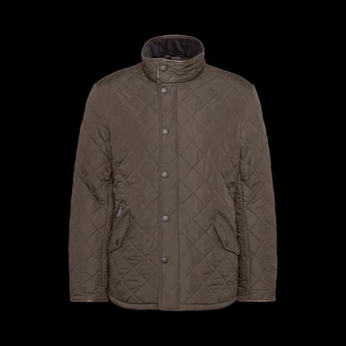 Barbour Powell Quilted Jacket 'Olive'