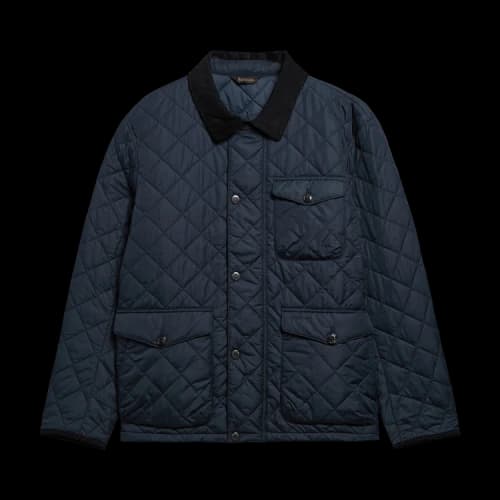 Barbour Hornby Quilted Jacket 'Navy'