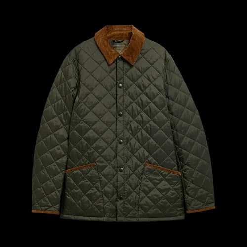 Barbour Icons Heritage Liddesdale Quilted Jacket 'Sage'