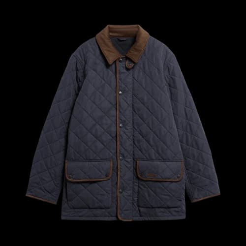 Barbour Thuirsby Polarquilt Jacket 'Dark Navy'