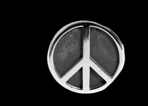 Needles Peace Ring Silver