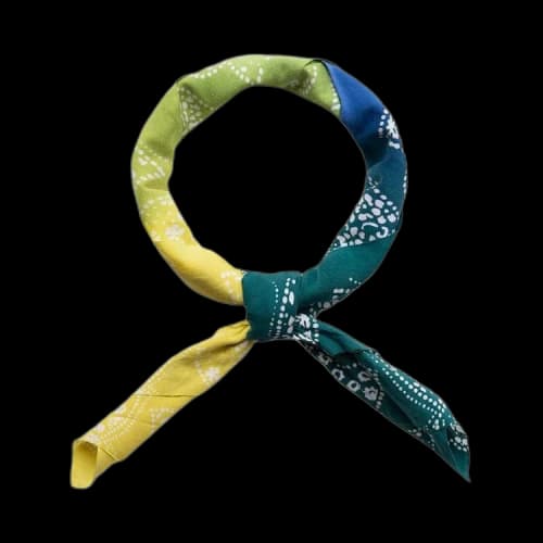 Needles Tenugui Bandana - Papillon/Gradation 'Green'