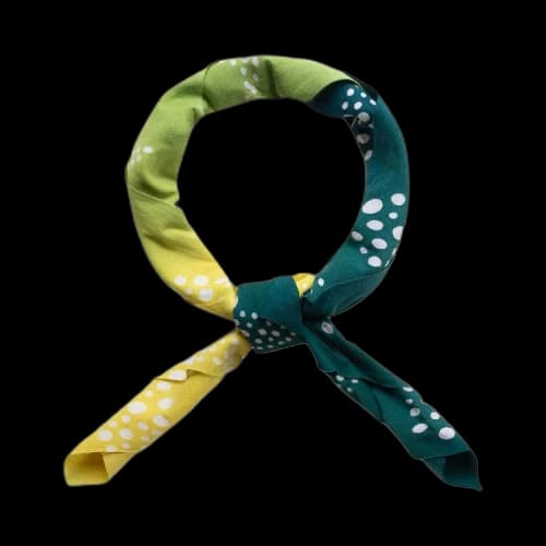 Needles Tenugui Bandana - Paisley/Gradation 'Green'
