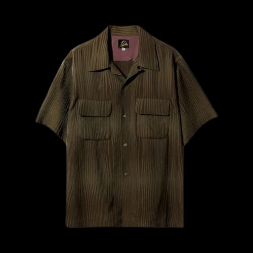 Needles Short-Sleeve Classic Shirt 'Brown'