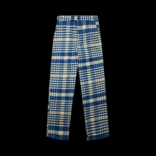 Bode Champlain Stripe Trousers 'Navy/Gold'