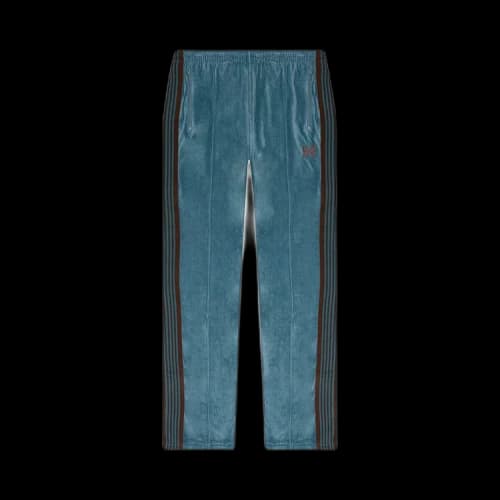 Needles Narrow Track Pant 'Blue/Grey'