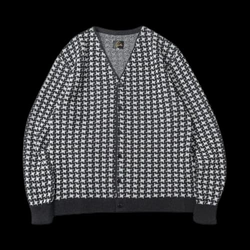 Needles V Neck Cardigan 'Black'