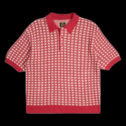 Needles Polo Sweater 'Red'
