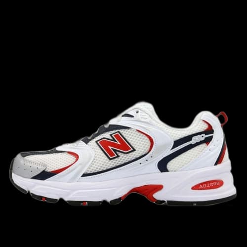 New Balance 530 White Velocity Red