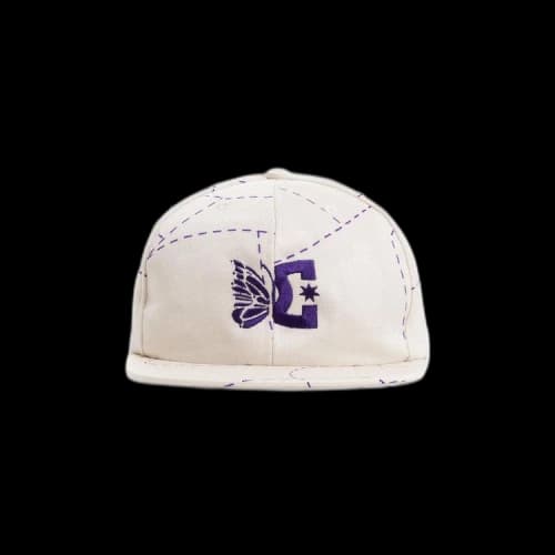 Needles x DC Shoes Baseball Cap 'Ivory'