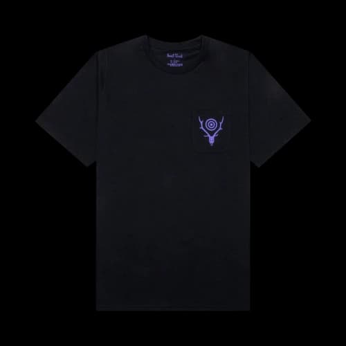 Needles Round Pocket Tee 'Black'