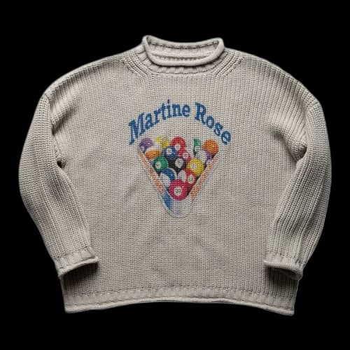 Martine Rose Basset Jumper 'Grey'