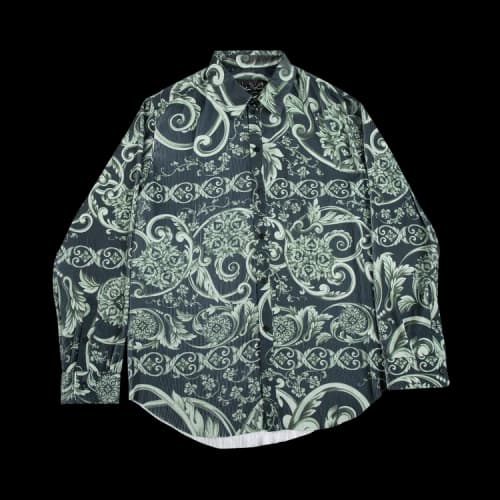Martine Rose Classic Pleated Shirt 'Green'