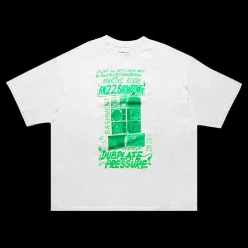 Martine Rose Dubplate Oversized T-Shirt 'Grey'