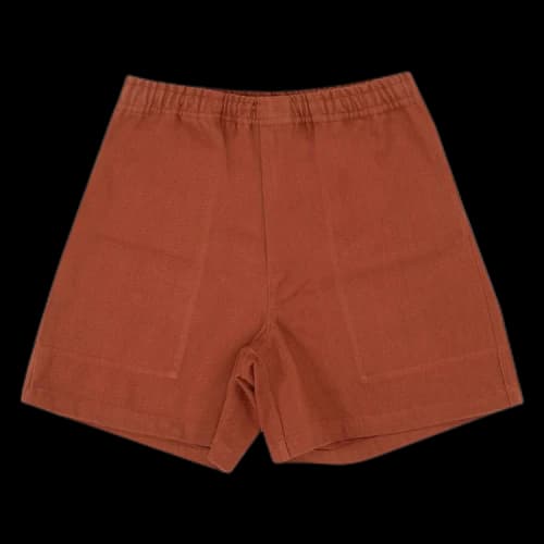 Bode Twill Rugby Short 'Brown'
